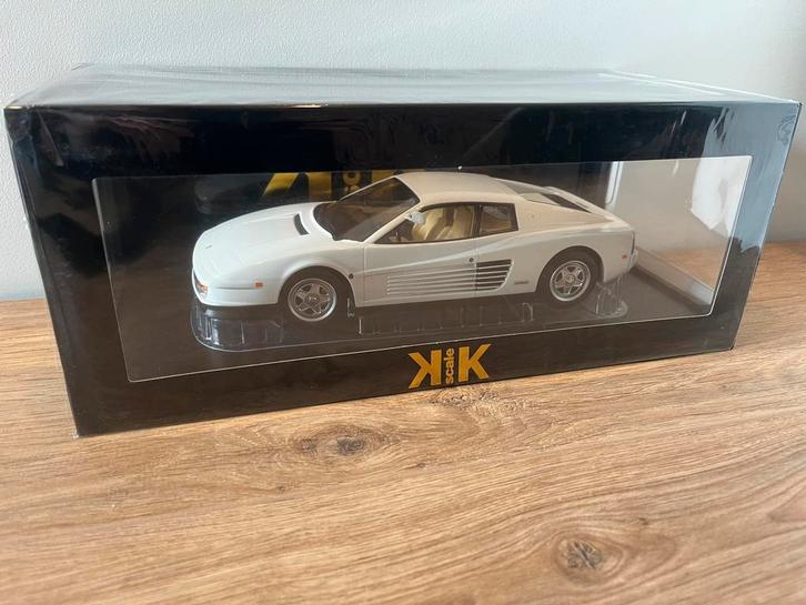 1:18 Ferrari Testarossa Miami Vice KK, Hobby en Vrije tijd, Modelauto's | 1:18, Nieuw, Auto, Overige merken, Ophalen of Verzenden