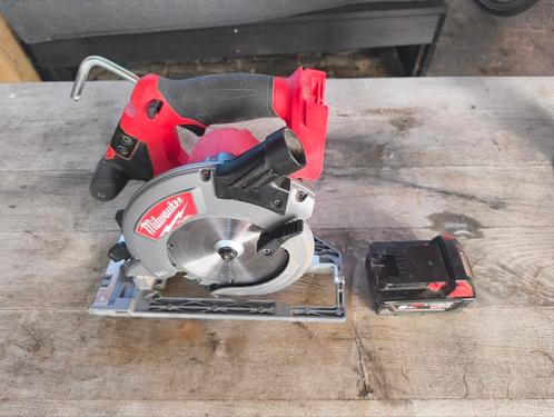 Milwaukee M18 cirkelzaag, Doe-het-zelf en Verbouw, Gereedschap | Zaagmachines, Zo goed als nieuw, Ophalen