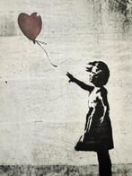 Banksy Girl with Balloon Canvas - 41x51 cm, Ophalen