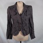 Gaaf grijs dames jasje. 78% linnen Mt 38. Merk Mezza Luna, Kleding | Dames, Maat 38/40 (M), ., Ophalen of Verzenden, Zo goed als nieuw