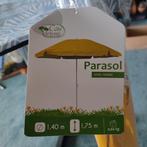 Parasollen, geel, 2 x 1.75 cm doorsnee, Ophalen, Nieuw, 1 tot 2 meter, Stokparasol