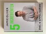 Jamie Oliver 5 Ingrediënten Kookboek, Boeken, Ophalen, Hoofdgerechten, Zo goed als nieuw, Gezond koken
