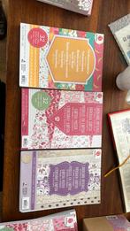 3x A5 karton/papier blok €1 per stuk, Hobby en Vrije tijd, Ophalen of Verzenden, Zo goed als nieuw, Overige thema's, Blanco kaart of Basiskaart