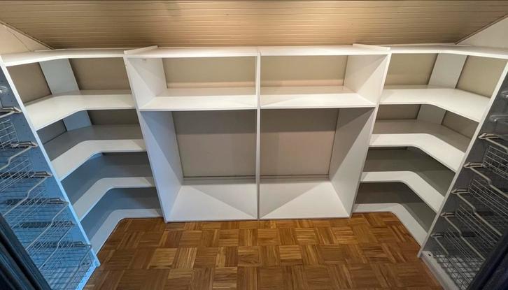 Inbouw kledingkast op maat met hang- en legruimte, Huis en Inrichting, Kasten | Kledingkasten, Zo goed als nieuw, 100 tot 150 cm