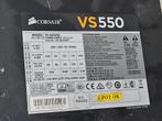 Corsair 550w max voeding psu power supply vs550, Computers en Software, Interne voedingen, Ophalen of Verzenden, Gebruikt