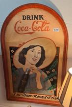 Amerikaans pubbord Coca Cola 73 x 47 cm een groot gaaf bord, Ophalen of Verzenden