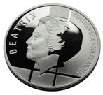 ** Prachtige 10 Gulden Beatrix 1993  -   Silver plated **, Postzegels en Munten, Penningen en Medailles, Verzenden, Zilver, Nederland