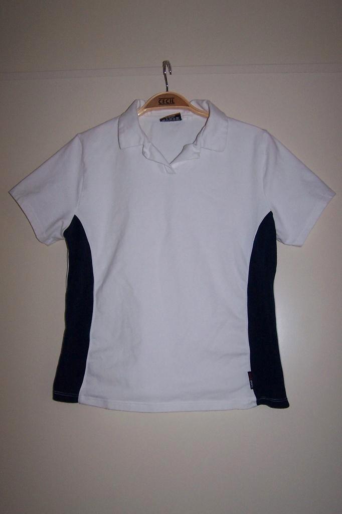 Sportshirt / poloshirt dames -- maat S / 36 -- Active Sports, Kleding | Dames, Sportkleding, Zo goed als nieuw, Maat 36 (S), Wit