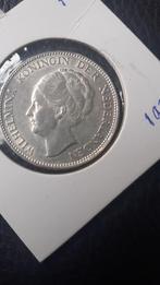 Prachtige zilveren gulden 1938 wilhelmina, Ophalen of Verzenden, Koningin Wilhelmina, 1 gulden