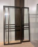NIEUW Enkele stalen scharnierdeur met zijlicht 1497x2152mm, Ophalen, 80 tot 100 cm, 215 cm of meer, Binnendeur