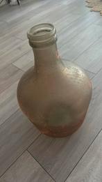 Vaas oud roze verweerde look, Huis en Inrichting, Woonaccessoires | Vazen, Ophalen, Overige kleuren, Minder dan 50 cm, Glas