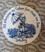 7 antieke bordjes Burleigh ironstone England, Ophalen