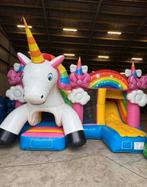 Unicorn Springkussen te huur, Ophalen of Verzenden, Gebruikt