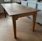 tafel eetkamer tafel plataan hout kwartier gezaagd Xl, Gebruikt, 200 cm of meer, Vijf personen of meer, Rechthoekig