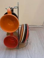 Kop en Schotel Set van PT, Gebruikt, Keramiek, Ophalen of Verzenden, Effen