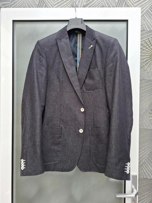 heren colbert, Kleding | Heren, Kostuums en Colberts, Zo goed als nieuw, Maat 48/50 (M), Blauw, Ophalen of Verzenden