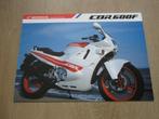 Honda CBR 600 F brochure folder 1987 ?, Motoren, Handleidingen en Instructieboekjes, Ophalen of Verzenden, Honda