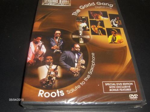 Double Time Jazz Collection-The Gadd Gang Digital Live+Roots, Cd's en Dvd's, Dvd's | Muziek en Concerten, Nieuw in verpakking