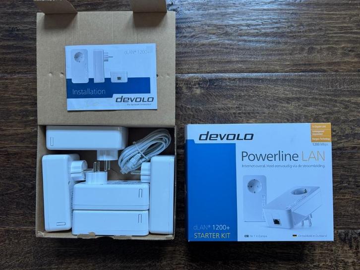 Devolo 1200+ Powerline adapters, Computers en Software, WiFi-versterkers, Gebruikt, Ophalen of Verzenden