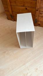 Lp bak wit, Huis en Inrichting, Woonaccessoires | Cd- en Dvd-rekken, Ophalen, Zo goed als nieuw, Hout, Cd's