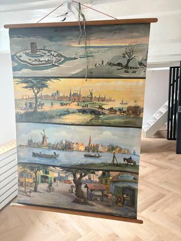 Oude Schoolplaat - Prachtig! beschikbaar voor biedingen