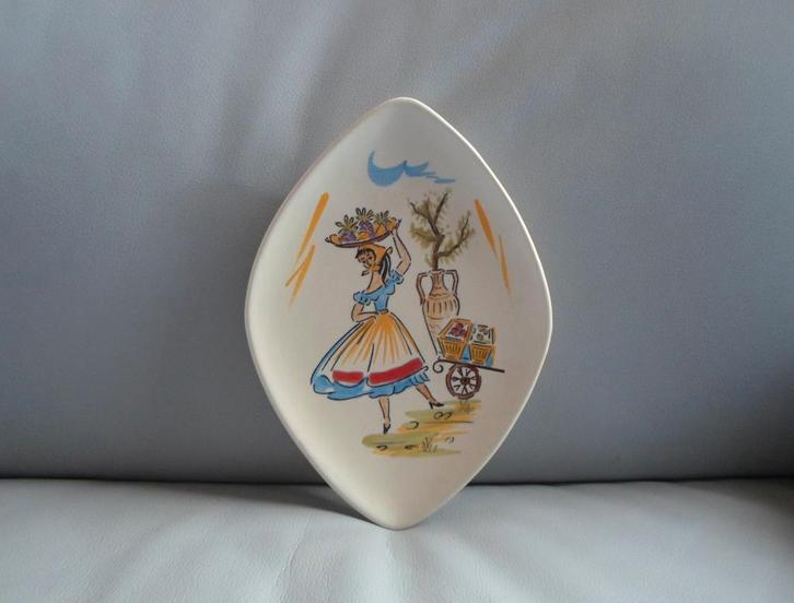 Sixties Plaquette Western Germany 1962, Verzamelen, Retro, Huis en Inrichting, Ophalen of Verzenden