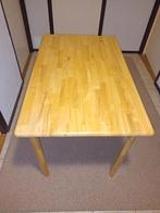 Mooie grenenhouten tafel, Ophalen, 50 tot 100 cm, Zo goed als nieuw, Vijf personen of meer