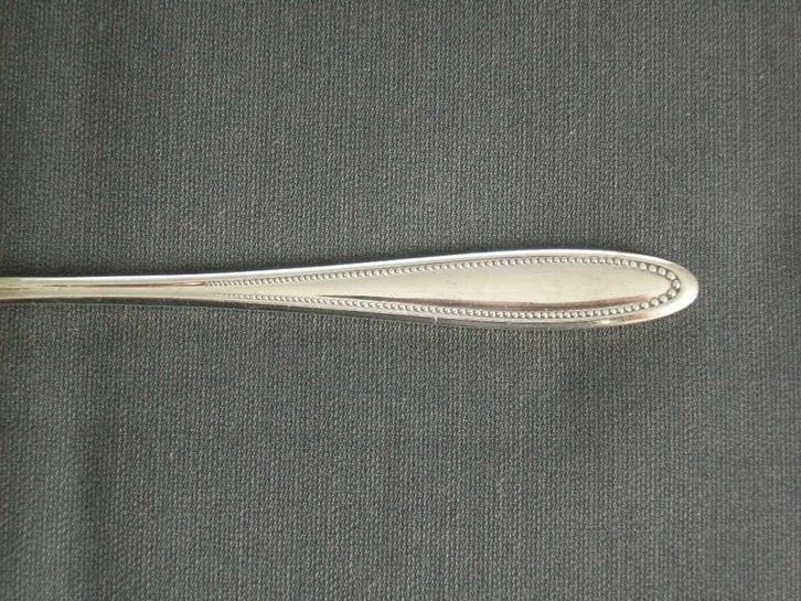 Gero verzilverd, model 250 Perle Royale, groentelepel, Antiek en Kunst, Antiek | Bestek, Ophalen of Verzenden