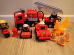 duplo brandweer auto 4977 en commendant 5603 enz..., Ophalen of Verzenden, Zo goed als nieuw, Complete set, Duplo