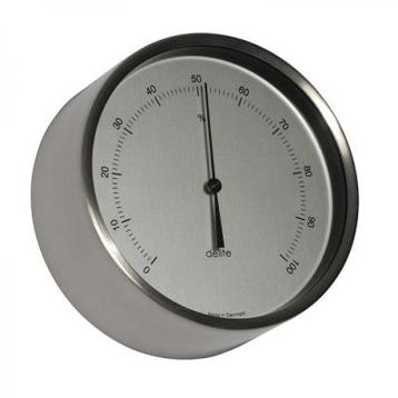 Hygrometer Delite Clausen RVS 100 mm beschikbaar voor biedingen