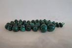 Ketting Malachiet, Ophalen of Verzenden, Zo goed als nieuw, Groen, Steen of Mineraal