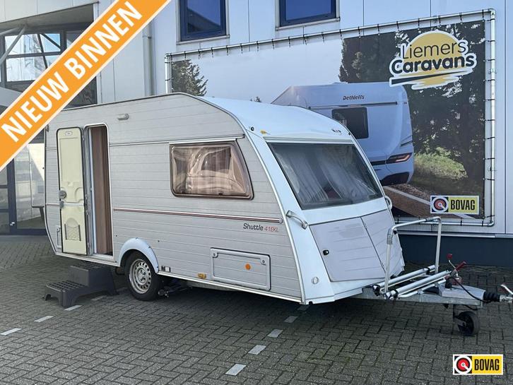 Kip Shuttle 41 EKL MOVER-LUIFEL-COMPACT, Caravans en Kamperen, Caravans, Bedrijf, tot en met 2, 750 - 1000 kg, Rondzit, Kip, Lengtebed