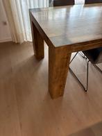 Eiken Eetkamertafel - 220x100cm, Ophalen, Gebruikt, 100 tot 150 cm, Eikenhout