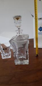 Bohemian crystal whisky set, Antiek en Kunst, Antiek | Glas en Kristal, Ophalen of Verzenden