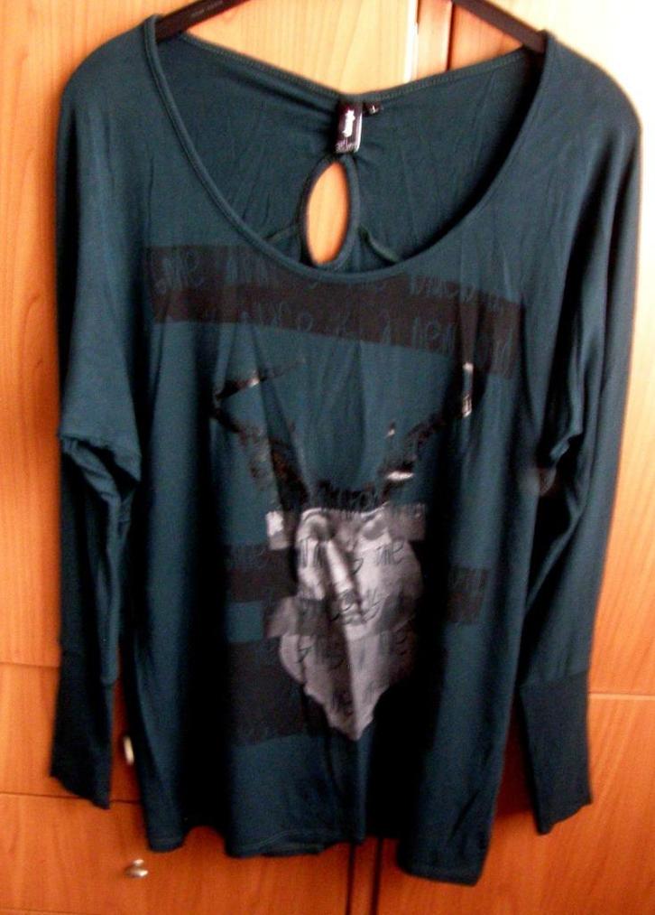 Eksept blouse lange top, maat L, Kleding | Dames, Blouses en Tunieken, Zo goed als nieuw, Maat 42/44 (L), Verzenden