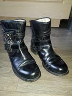 Handmade leren laarzen voor dames -- maat 36 -- Sendra, Sendra, Zwart, Lage of Enkellaarzen, Ophalen of Verzenden
