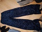 Glitter broek, Maat 38/40 (M), Zwart, Nieuw, Ophalen of Verzenden