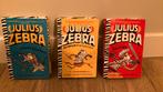 Julius zebra - drie boeken, Gelezen, Ophalen of Verzenden