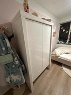 Hoogglans witte kledingkast Babypark Kidsmill Bright, Kinderen en Baby's, Kinderkamer | Commodes en Kasten, Ophalen, Kast, 50 tot 70 cm