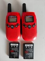 Set Baofeng BF-T6 Walkie Talkies met Accu NIEUW, Nieuw, Ophalen of Verzenden, Portofoon of Walkie-talkie, Handsfree-functie