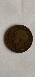 1 penny english 1917, Postzegels en Munten, Aandelen en Waardepapieren, Ophalen of Verzenden, Voor 1920