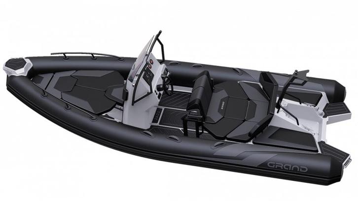 Grand D600 Lux hypalon incl. Honda BF135 (bj 2025), Watersport en Boten, Rubberboten, Nieuw, Overige merken, Overige brandstoffen