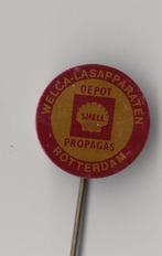Shell Rotterdam Propagas speldje, Verzamelen, Speldjes, Pins en Buttons, Gebruikt, Niet vindbaar, Niet vindbaar, Speldje of Pin