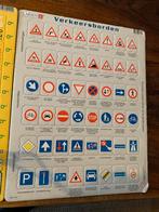 Verkeersborden rijles leren, Ophalen of Verzenden, Zo goed als nieuw