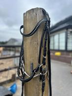 Horze hoofdstel lage neusriem Full incl. Teugels, Ophalen of Verzenden, Zo goed als nieuw, Dressuur