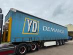Schmitz schuif zeil dak -2x liftas- laadklep - galvaniseerd, Auto's, Bedrijf, Aanhangers en Opleggers, Te koop