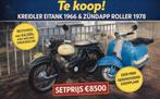 Kreidler Eitank 1966 & Zündapp Roller 1978 - Setprijs!, Fietsen en Brommers, Ophalen of Verzenden, Maximaal 45 km/u, Overige merken
