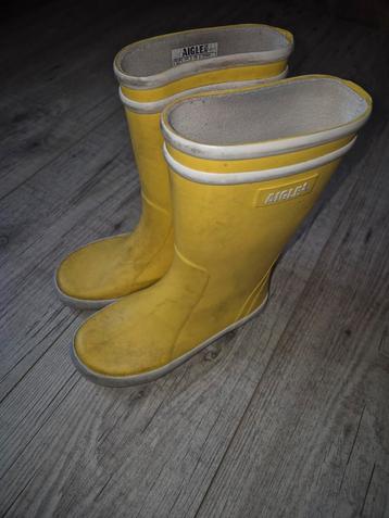 Aigle Regenlaarzen Maat 30 Geel beschikbaar voor biedingen