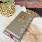 Vintage metalen adressen flipover/index 'N.R.F. A'dam, Ophalen of Verzenden