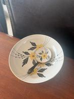 Vintage Flora Plaza Gouda Schaal met Onderzetter, Antiek en Kunst, Antiek | Keramiek en Aardewerk, Ophalen of Verzenden
